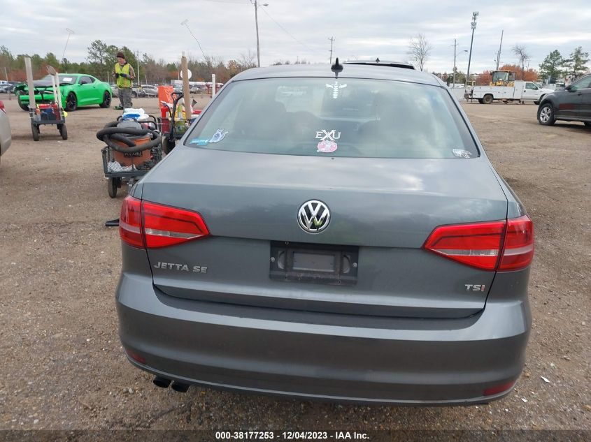 2015 VOLKSWAGEN JETTA 1.8T SE - 3VWD17AJ7FM268433