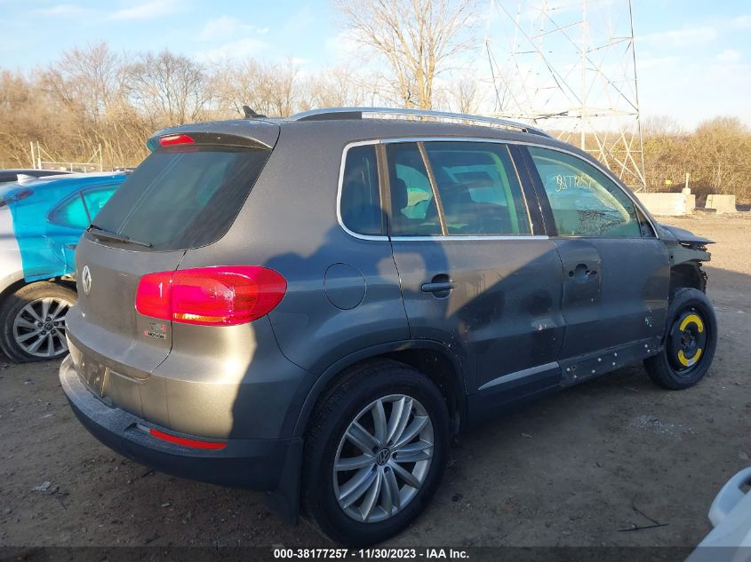 2016 VOLKSWAGEN TIGUAN S/SE/SEL/R-LINE - WVGBV7AX7GW563080