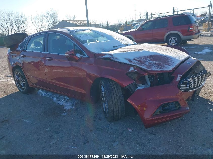 2013 FORD FUSION TITANIUM - 3FA6P0K94DR212672