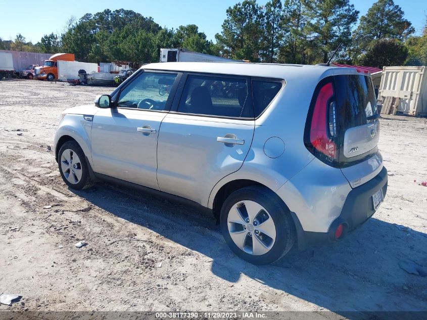 2015 KIA SOUL BASE - KNDJN2A22F7777815