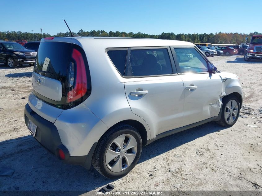 2015 KIA SOUL BASE - KNDJN2A22F7777815
