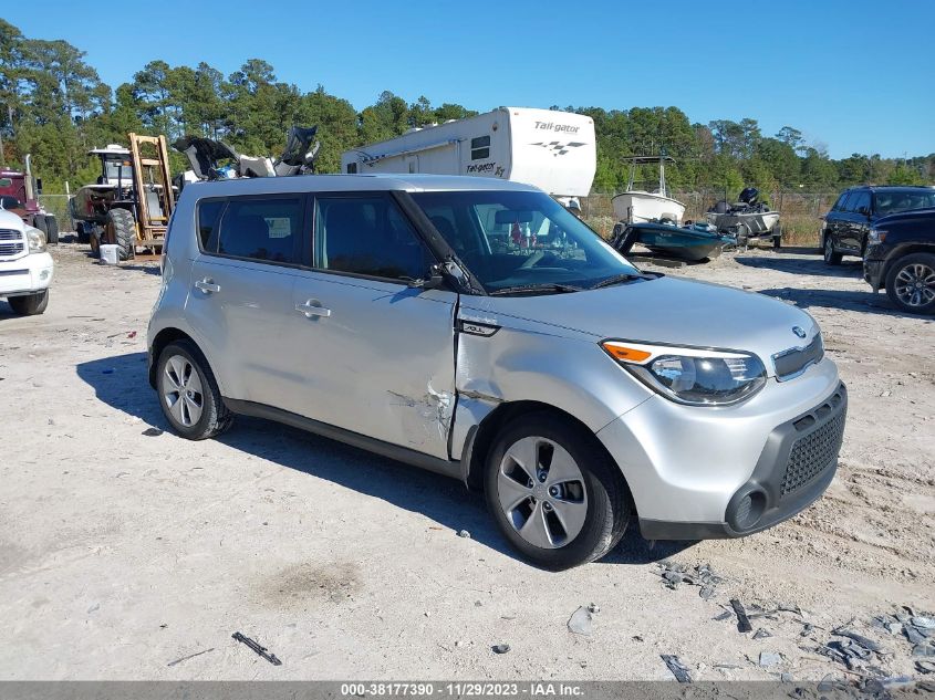 2015 KIA SOUL BASE - KNDJN2A22F7777815