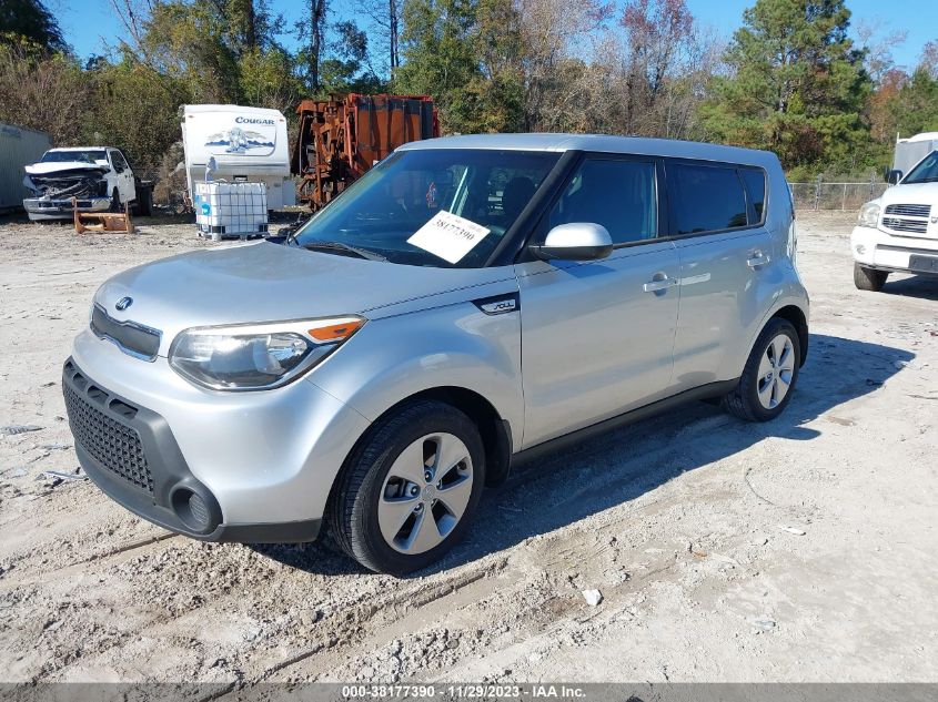 2015 KIA SOUL BASE - KNDJN2A22F7777815