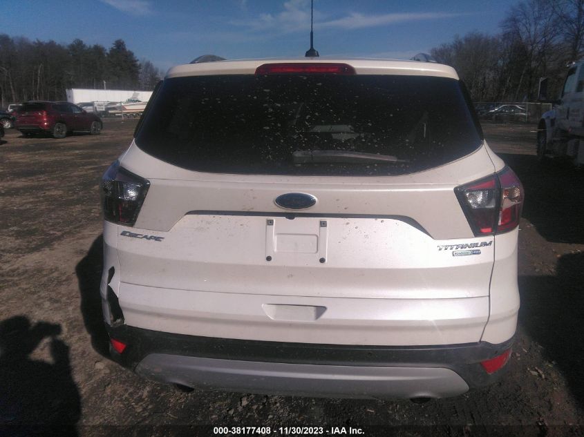 2017 FORD ESCAPE TITANIUM - 1FMCU9J94HUA44912