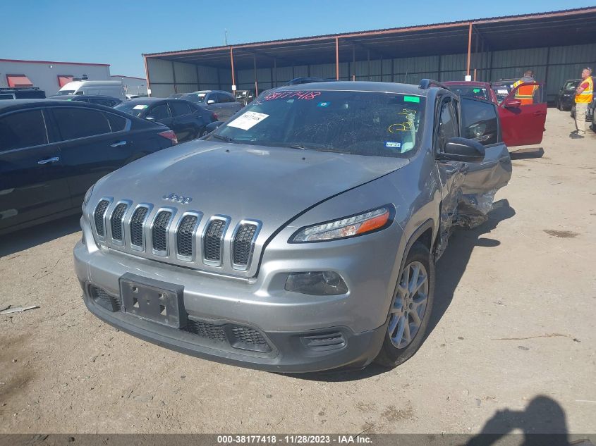 2016 JEEP CHEROKEE SPORT - 1C4PJLAB2GW179596