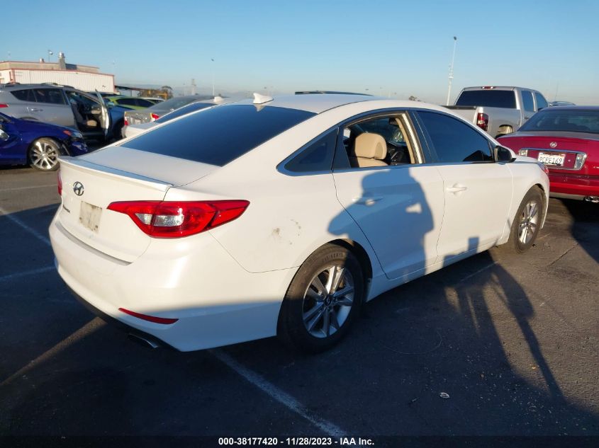 2016 HYUNDAI SONATA SE - 5NPE24AF3GH403431