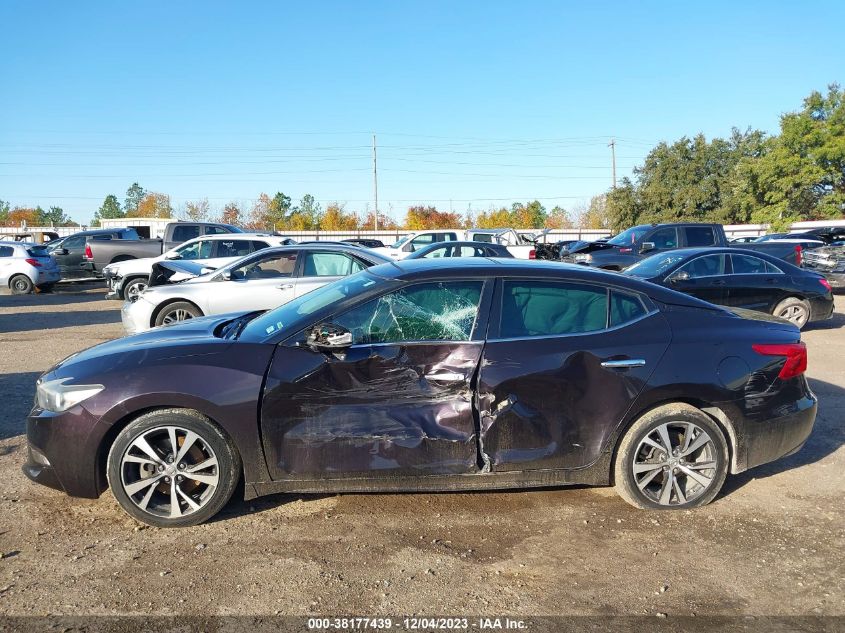 2016 NISSAN MAXIMA 3.5S/SV/SL/SR/PLAT - 1N4AA6AP2GC406294