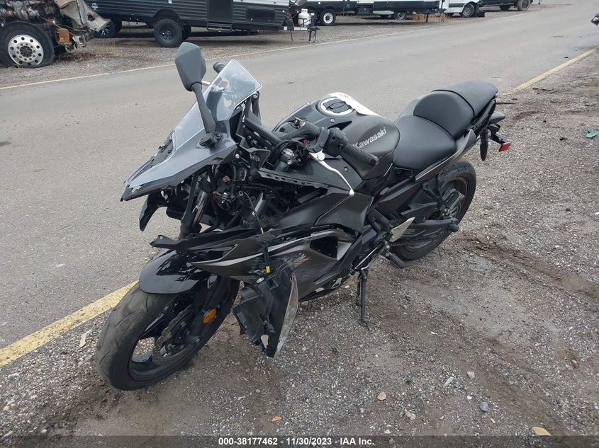 VIN ML5EXER17PDA89642 2023 KAWASAKI EX650 R