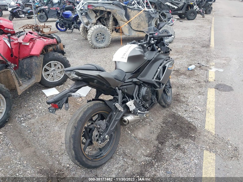 VIN ML5EXER17PDA89642 2023 KAWASAKI EX650 R