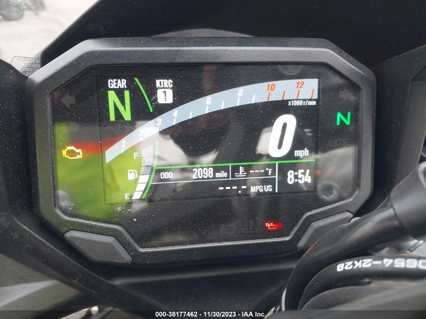 VIN ML5EXER17PDA89642 2023 KAWASAKI EX650 R