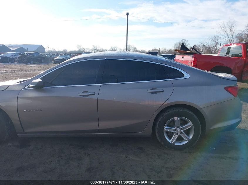 2022 CHEVROLET MALIBU LS - 1G1ZB5ST0NF187663