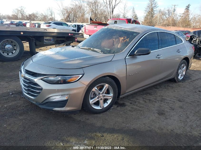 2022 CHEVROLET MALIBU LS - 1G1ZB5ST0NF187663