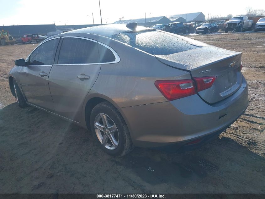2022 CHEVROLET MALIBU LS - 1G1ZB5ST0NF187663