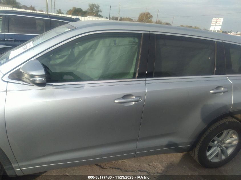 2015 TOYOTA HIGHLANDER LE - 5TDZARFHXFS014001