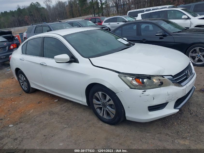 2013 HONDA ACCORD LX - 1HGCR2F33DA191155