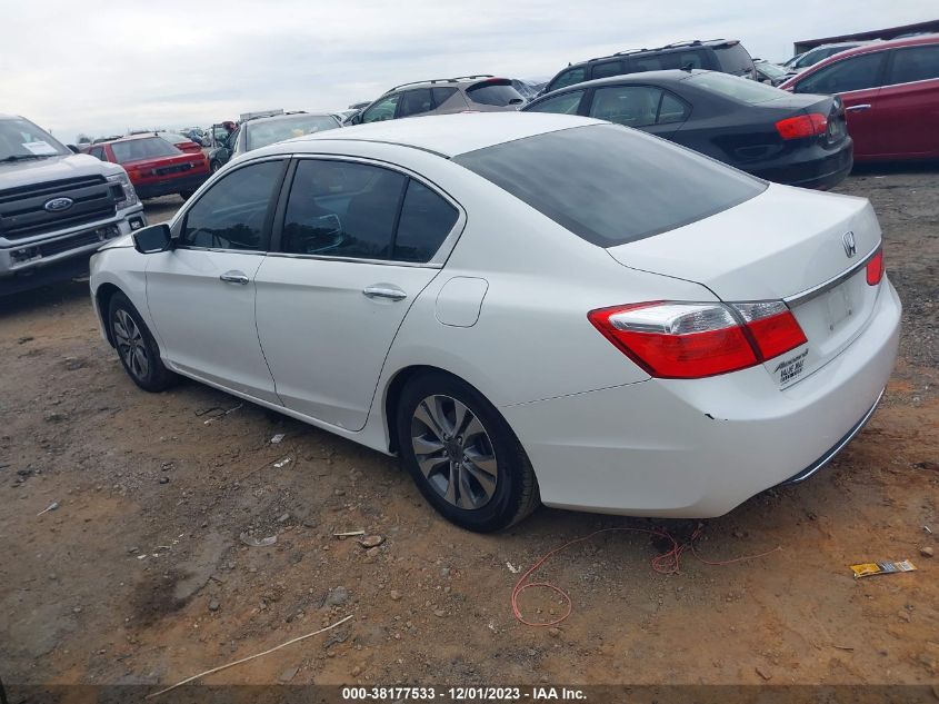 2013 HONDA ACCORD LX - 1HGCR2F33DA191155