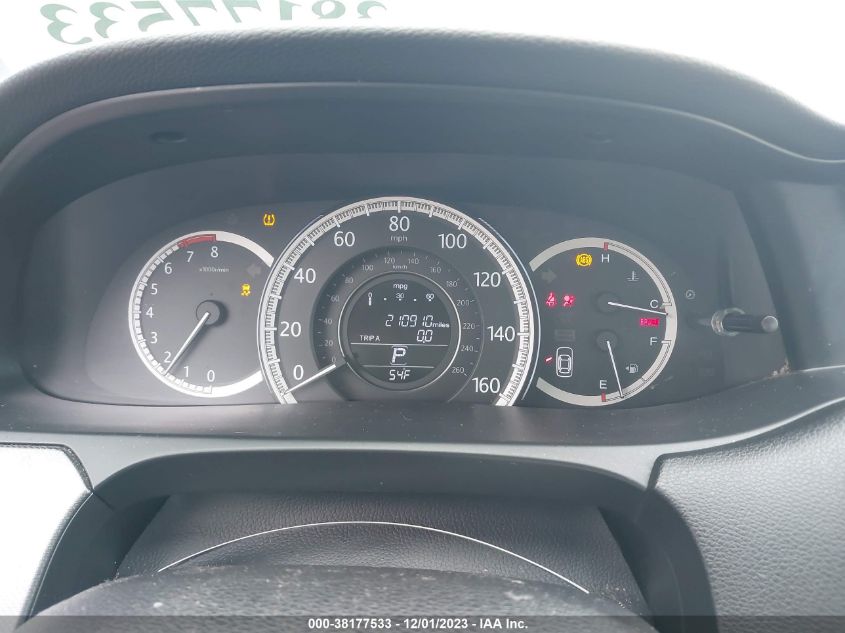 2013 HONDA ACCORD LX - 1HGCR2F33DA191155