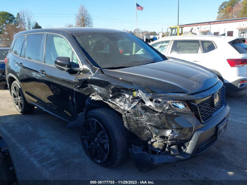 5FNYF8H2XMB023587 HONDA PASSPORT AWD SPORT 2021