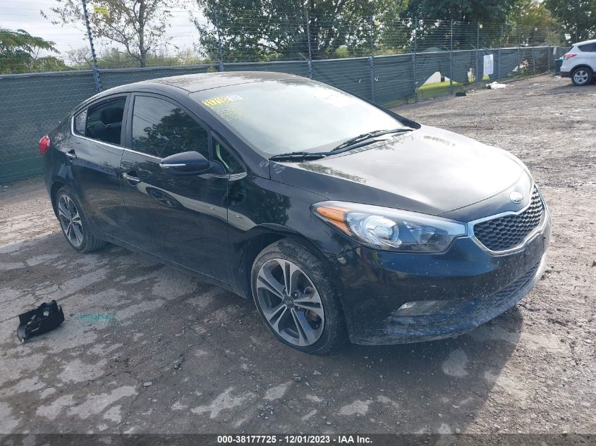 2014 KIA FORTE EX - KNAFX4A88E5096050
