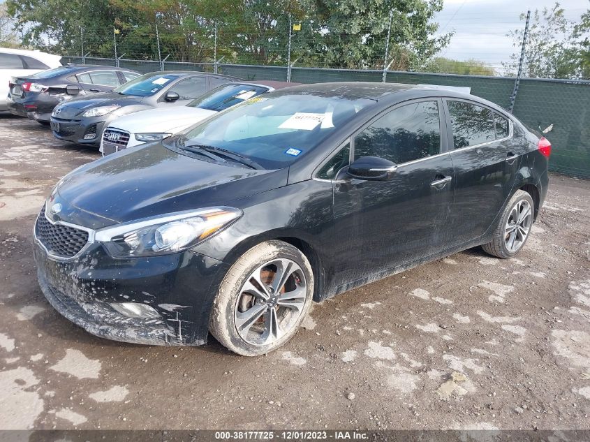 2014 KIA FORTE EX - KNAFX4A88E5096050