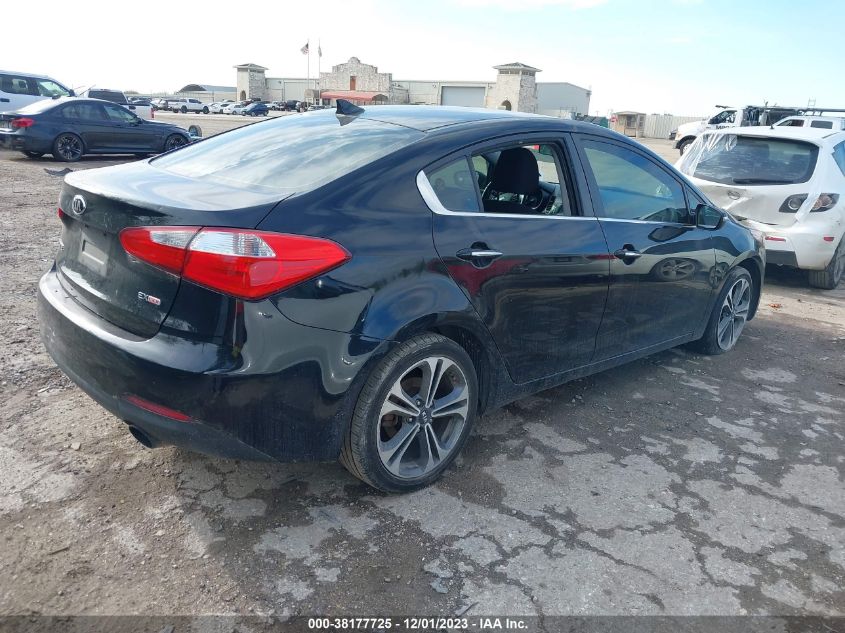 2014 KIA FORTE EX - KNAFX4A88E5096050