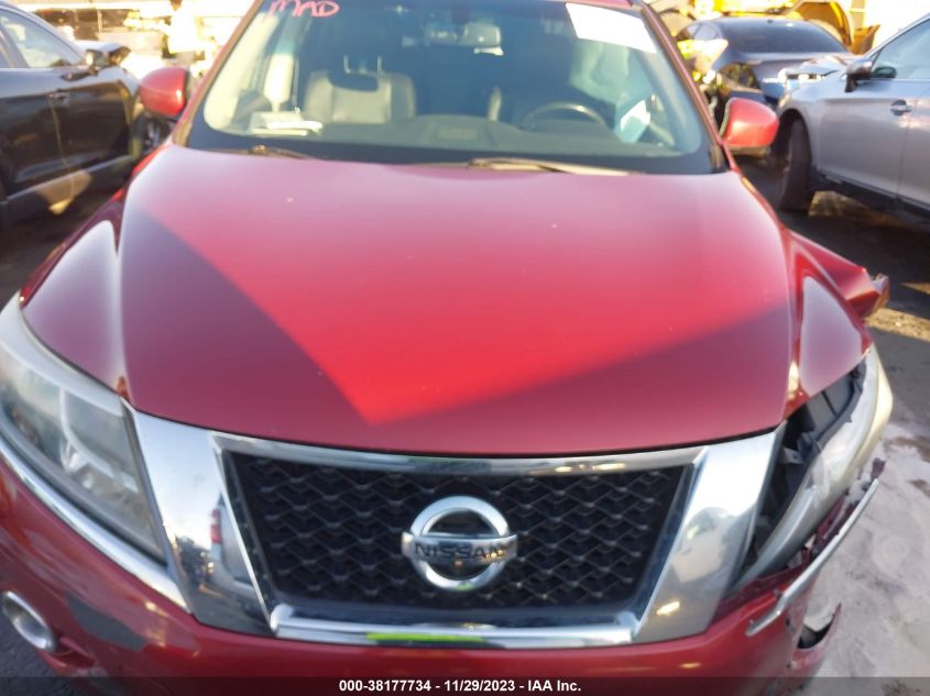 2013 NISSAN PATHFINDER PLATINUM - 5N1AR2MM4DC664238