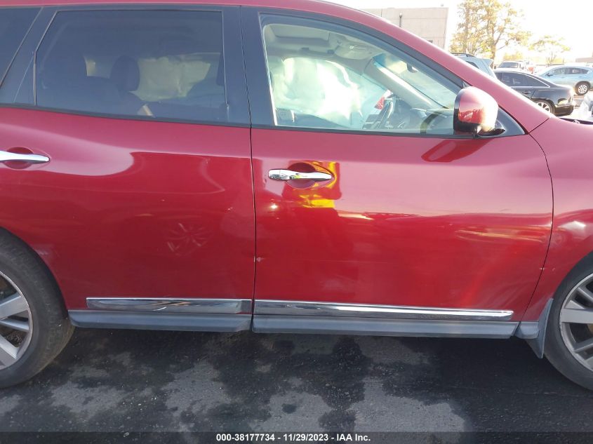 2013 NISSAN PATHFINDER PLATINUM - 5N1AR2MM4DC664238