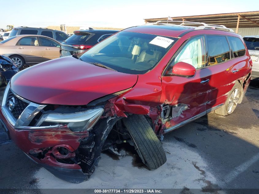 2013 NISSAN PATHFINDER PLATINUM - 5N1AR2MM4DC664238