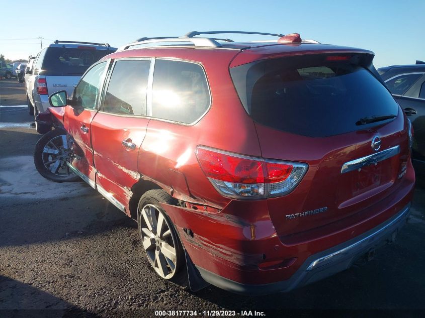 2013 NISSAN PATHFINDER PLATINUM - 5N1AR2MM4DC664238