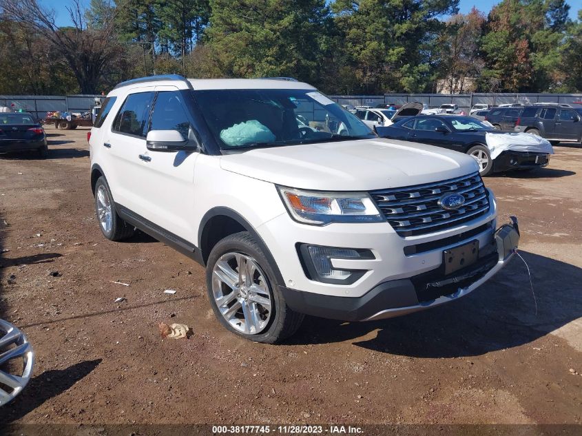 2017 FORD EXPLORER LIMITED - 1FM5K7FHXHGA11026