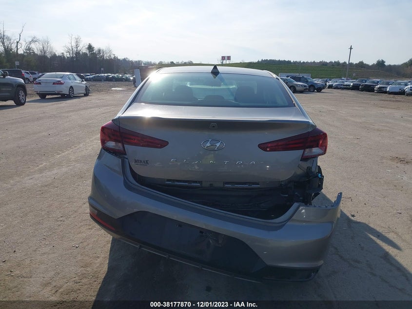 VIN KMHD84LF7LU896078 2020 HYUNDAI ELANTRA SEL/VALUE/LIMITED