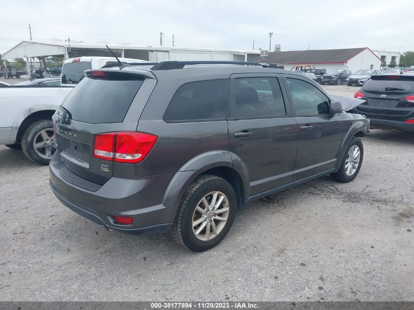 2014 DODGE JOURNEY SXT - 3C4PDCBG0ET296808