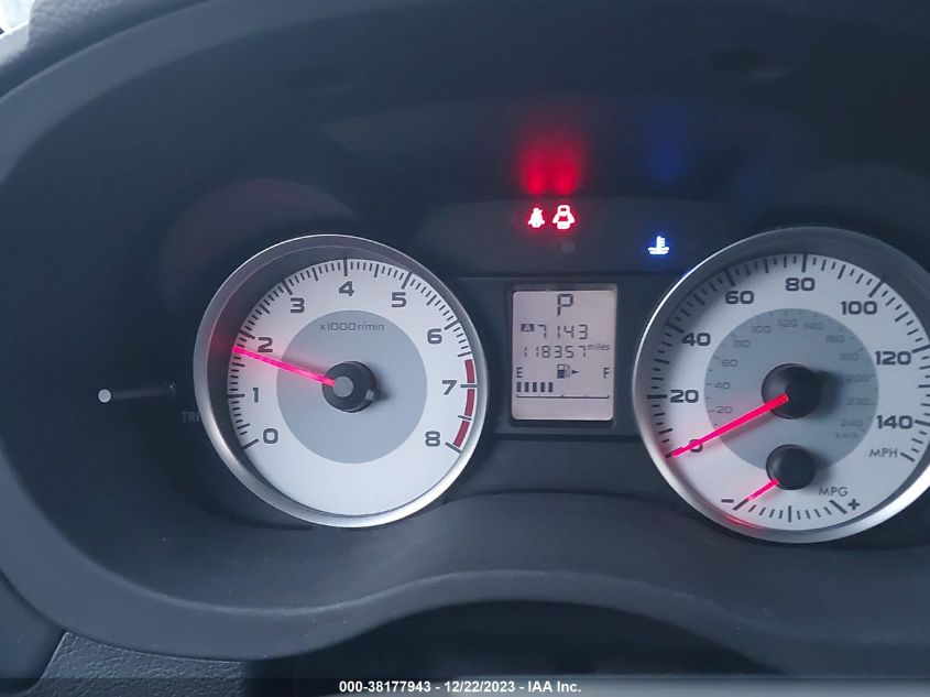 2013 SUBARU IMPREZA 2.0I - JF1GPAA61D2884971