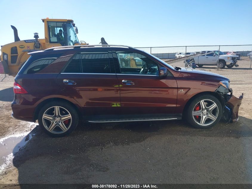2013 MERCEDES-BENZ ML 63 AMG - 4JGDA7EB5DA211157