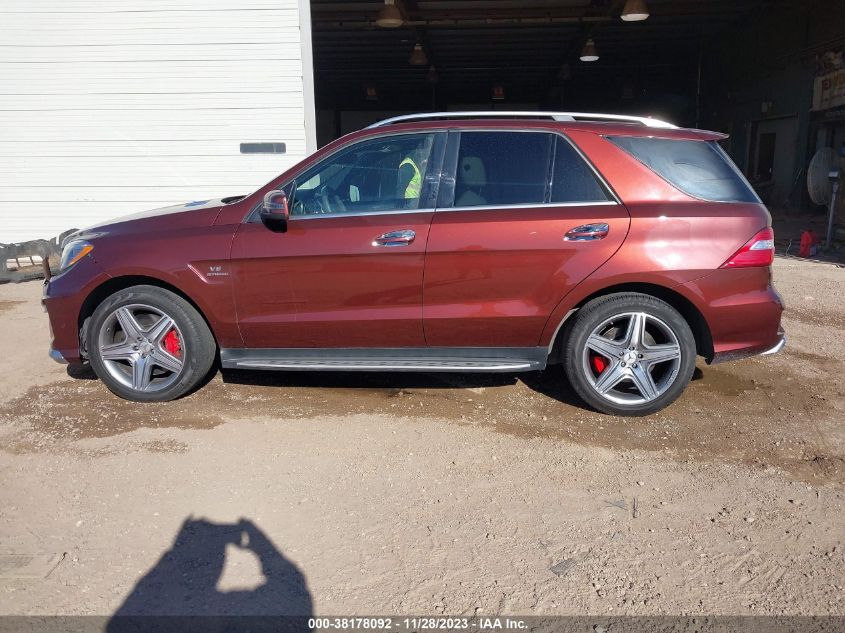 2013 MERCEDES-BENZ ML 63 AMG - 4JGDA7EB5DA211157