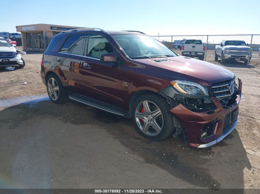 2013 MERCEDES-BENZ ML 63 AMG - 4JGDA7EB5DA211157