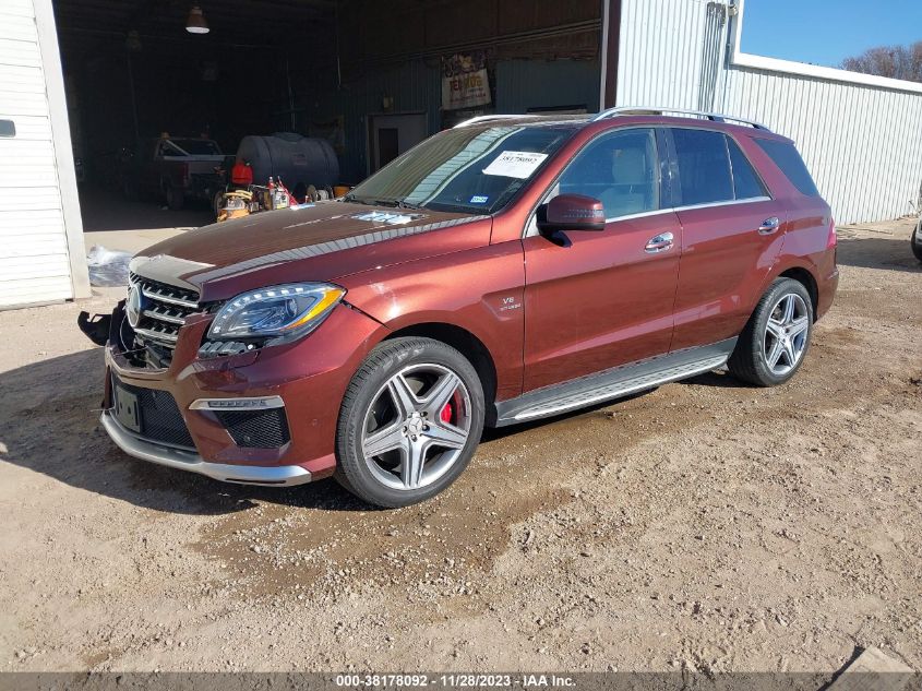 2013 MERCEDES-BENZ ML 63 AMG - 4JGDA7EB5DA211157