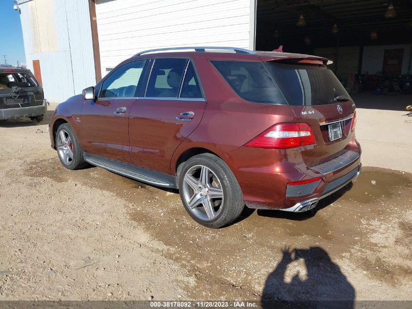 2013 MERCEDES-BENZ ML 63 AMG - 4JGDA7EB5DA211157