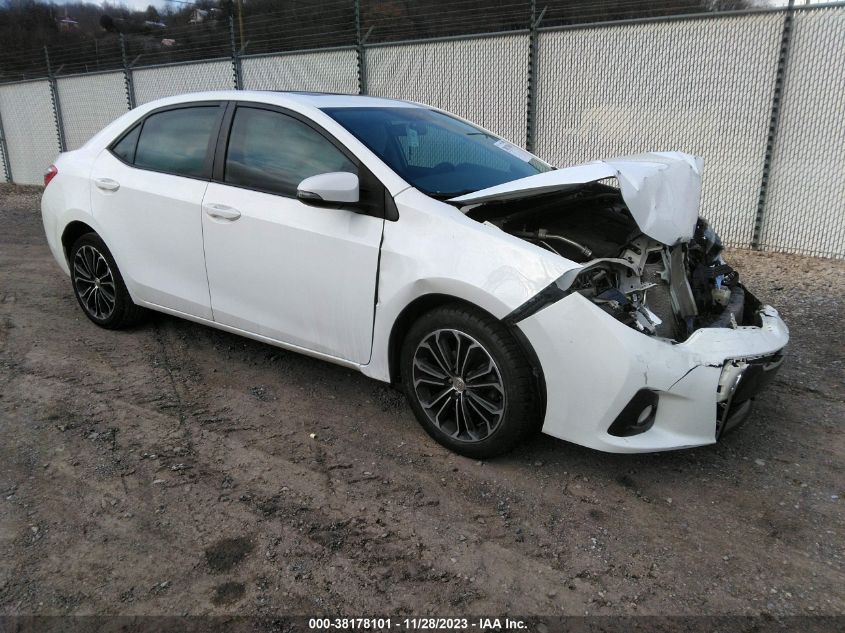 2014 TOYOTA COROLLA S PLUS - 5YFBURHE2EP046993