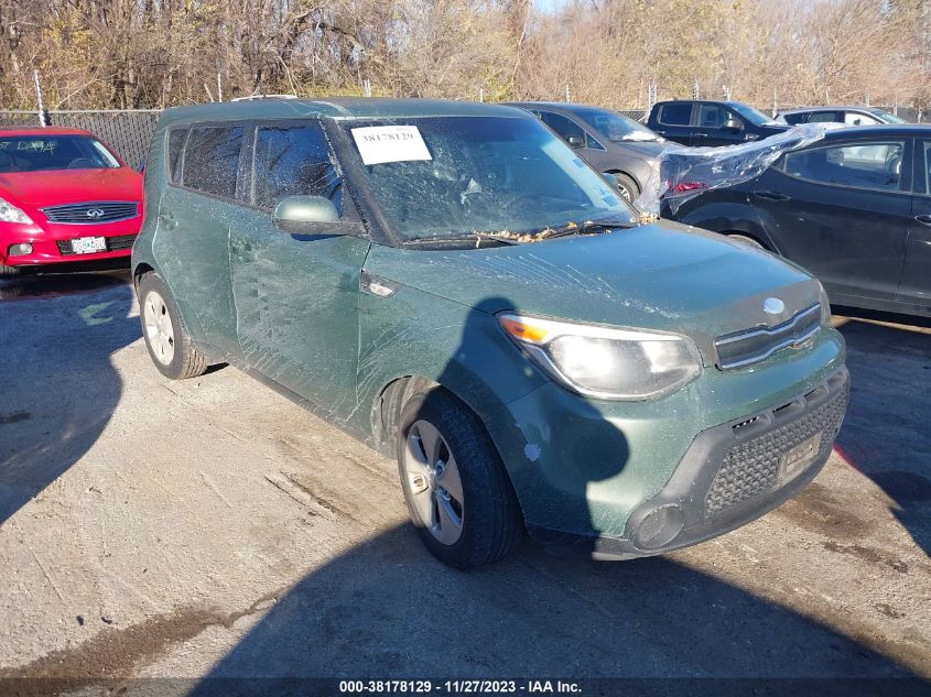2014 KIA SOUL BASE - KNDJN2A28E7050497