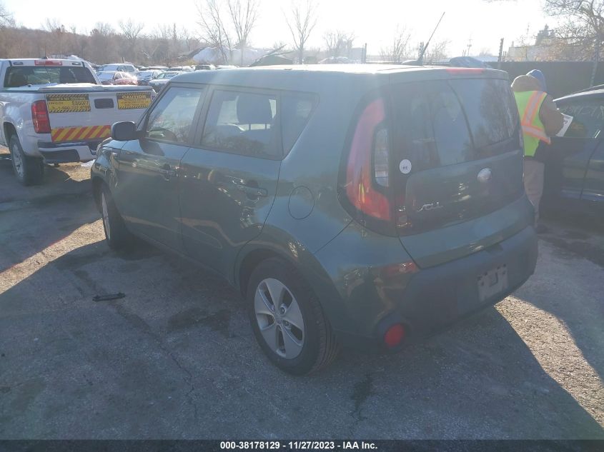 2014 KIA SOUL BASE - KNDJN2A28E7050497