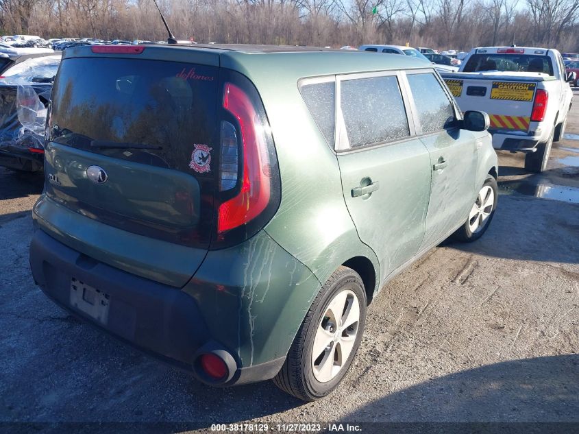 2014 KIA SOUL BASE - KNDJN2A28E7050497