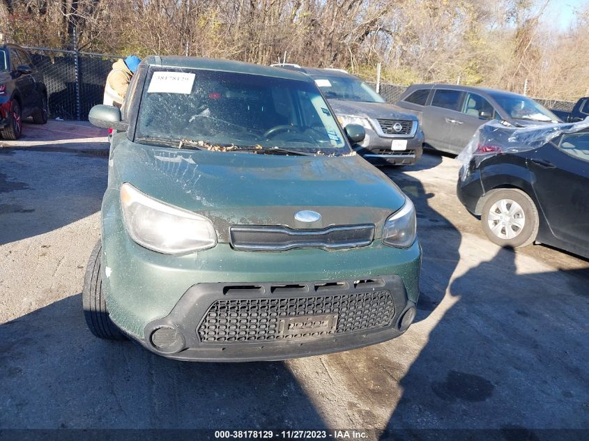 2014 KIA SOUL BASE - KNDJN2A28E7050497