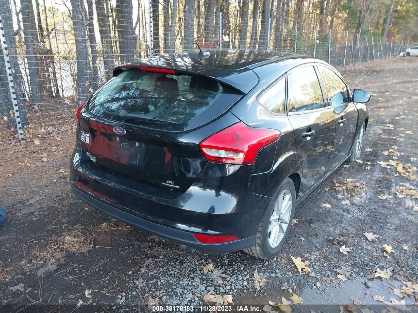 2016 FORD FOCUS SE - 1FADP3K25GL269509