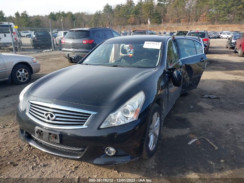 2013 INFINITI G37X JN1CV6AR1DM756999