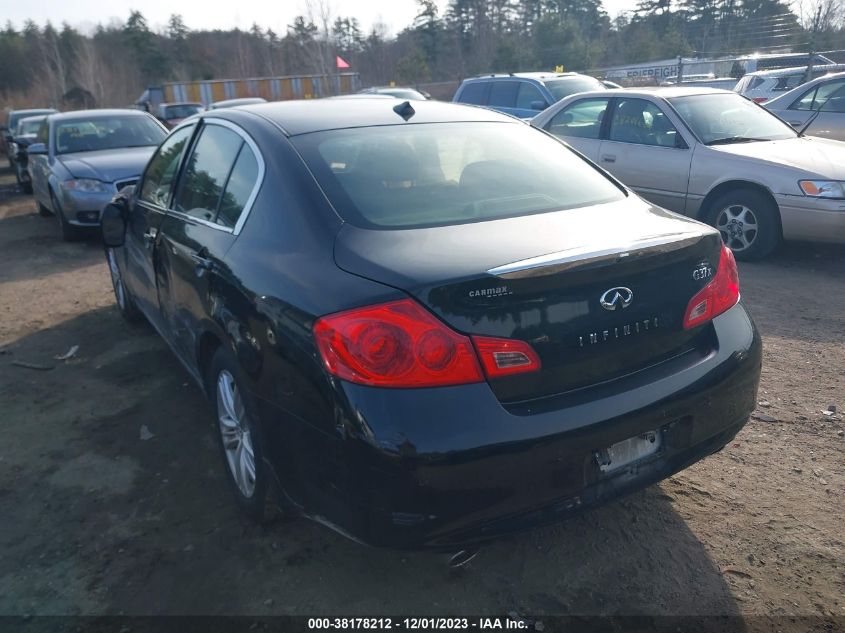 2013 INFINITI G37X JN1CV6AR1DM756999