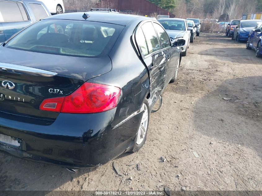 2013 INFINITI G37X JN1CV6AR1DM756999