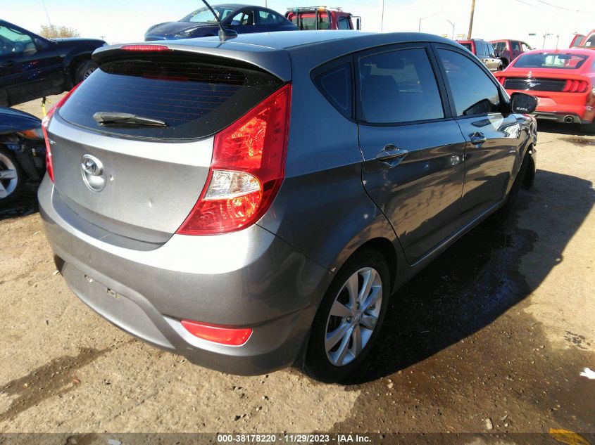 2013 HYUNDAI ACCENT SE - KMHCU5AE5DU132593