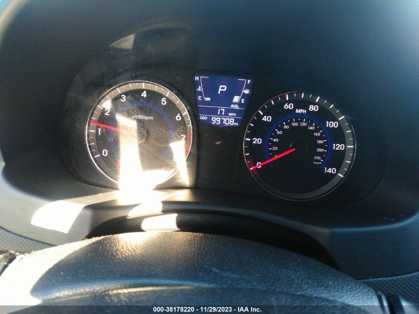 2013 HYUNDAI ACCENT SE - KMHCU5AE5DU132593