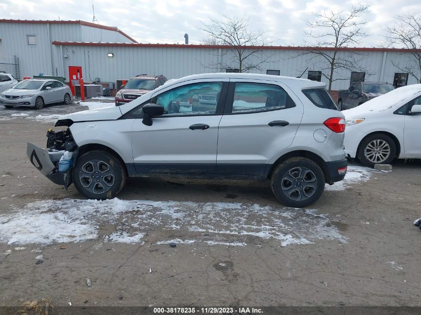 2021 FORD ECOSPORT S - MAJ6S3FLXMC404795